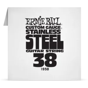 Ernie Ball Single Stainless 038