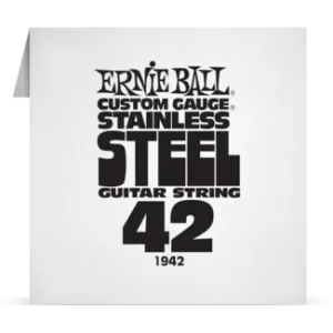Ernie Ball Single Stainless 042