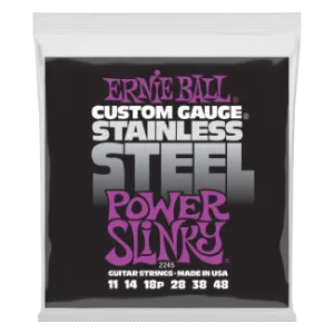 Ernie Ball Stainless Steel Power Slinky 11-48
