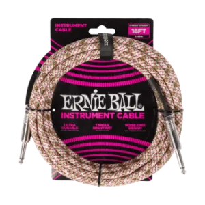 ERNIE BALL SZÖVETKÁBEL EMERALD ARGYLE 5,5M