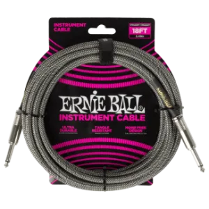 ERNIE BALL SZÖVETKÁBEL SILVER FOX 5,5M