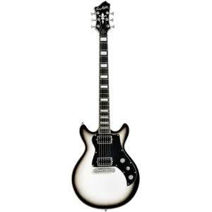 HAGSTROM Electric Guitar, Megin, Grey Burst