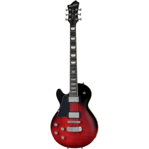 HAGSTROM Super Swede, Crimson Flame, Lefthand