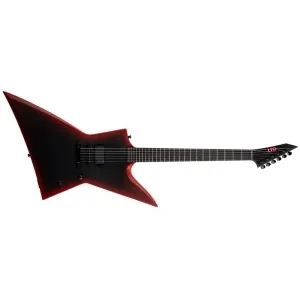 LTD EXL BLACK METAL II Black Redburst Satin