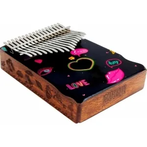 Mahalo MKA17HE Heart Kalimba