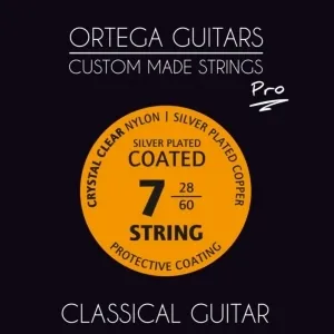 Ortega NYP7 klasszikus gitár húrkészlet
