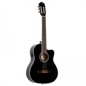 Ortega RCE141BK elektro-klasszikus gitár