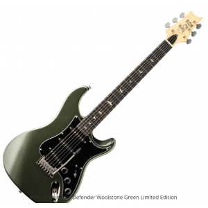 PRS SE Silver Sky Defender Woolstone Green Limited Edition