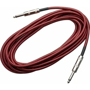 Revoltage VIC0605 Vintage Red 6 m Egyenes - Egyenes Hangszerkábel
