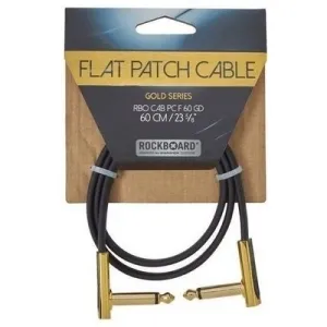 RockBoard Flat Patch Cable Gold Arany 60 cm Pipa -  Pipa