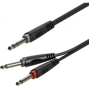 Roxtone SACC100L0015 2x6,3 Jack - 2x6,3 Jack kábel 3m