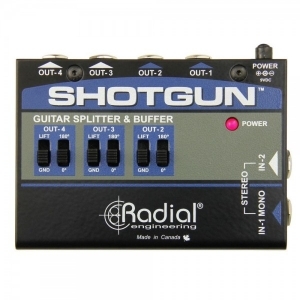 Radial Shotgun Stereo 4 Channel Amp Drive