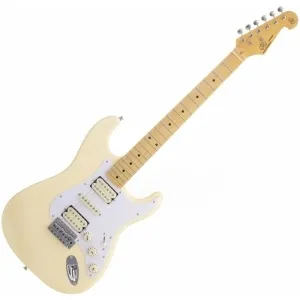 SX SST57+ HSH Vintage White Elektromos gitár