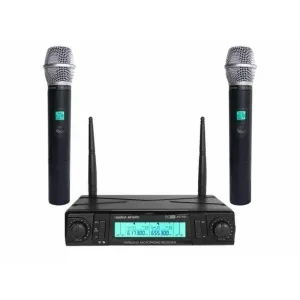 Voice Kraft JRU-602 HT-51C UHF kézi mikrofon rendszer